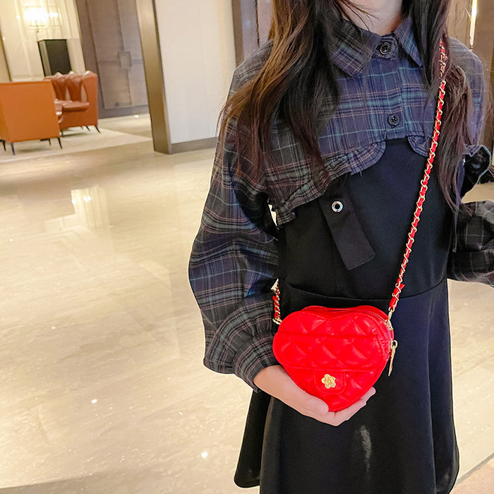 Children's Heart Shoulder Bag - HANBUN
