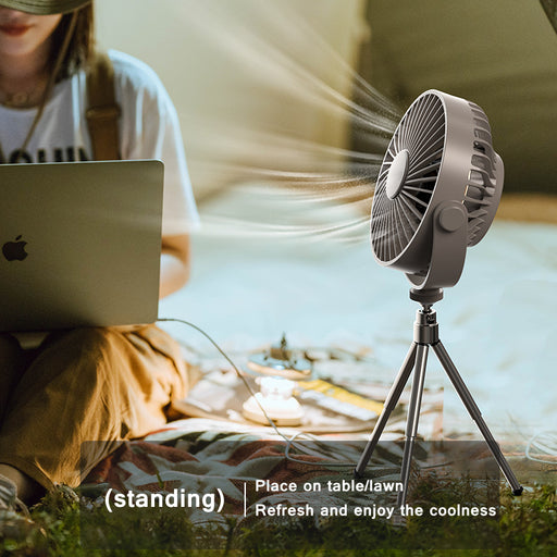Remote Control Air Cooler Portable Ceiling Fan - HANBUN