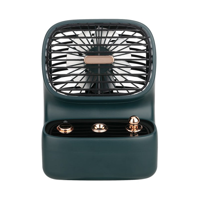 Water Mist Air Cooling Humidifier Fan 3Gear Adjustable - HANBUN