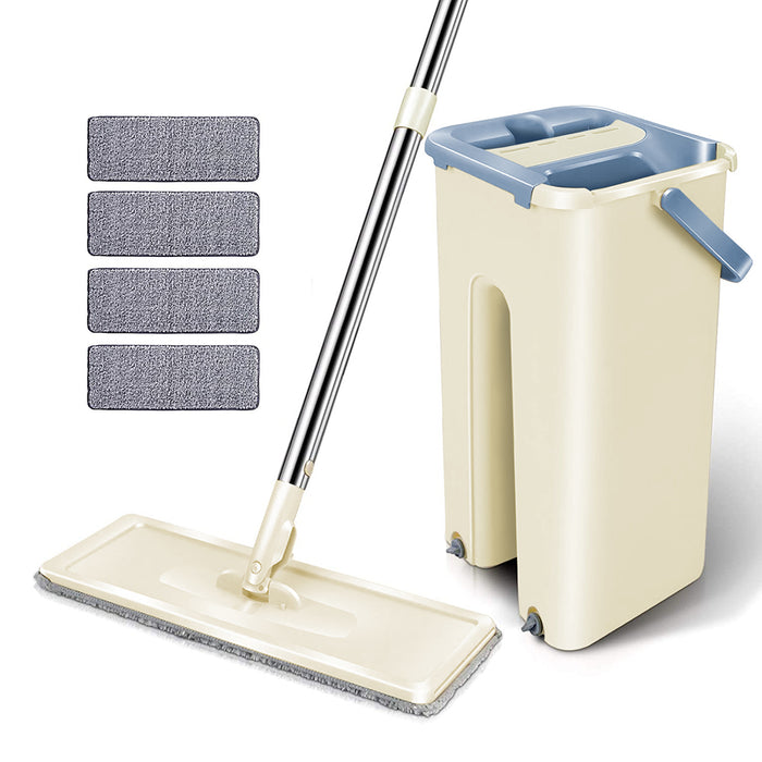 Magic Mops Floor Cleaning Free Hand Mop - HANBUN