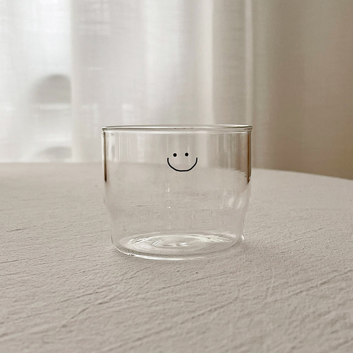 Smiley Heart Glass - HANBUN