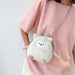 Soft Plush Backpack Furry Tote Bag - HANBUN