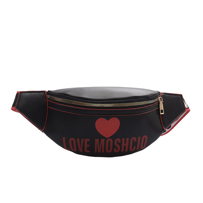 Women's Belt Bag PU Leather Crossbody Shoulder Bag - HANBUN