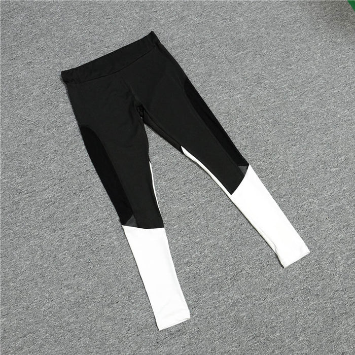 Stitching Sport Yoga Pants - HANBUN