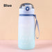 Water Bottle with Rope Plastic Cup - HANBUN