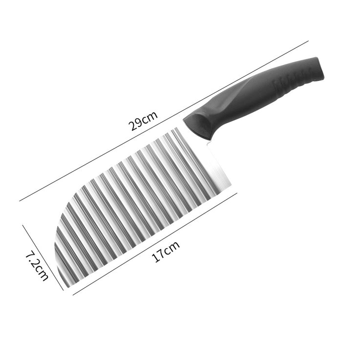 Slicing Machine Vegetable and Fruit Wrinkled Wave-shaped Slicing Knife - HANBUN