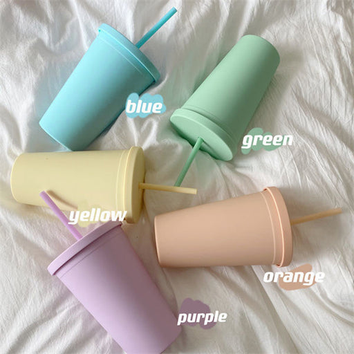 Candy-Colored Simple Mug - HANBUN