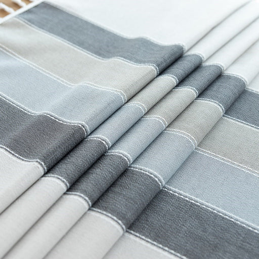 Striped Fringe Tablecloth - HANBUN