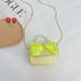 Sequined Children's Tote Bag with Bow - HANBUN