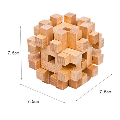 Classic Puzzle Block Educational Toy - HANBUN