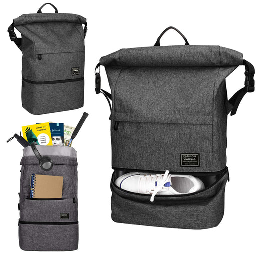 Travel Backpack Computer Bag Canvas Bag - HANBUN