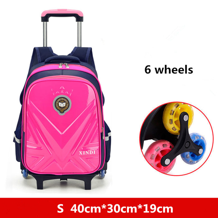 Travel Luggage Children Rolling Backpack - HANBUN