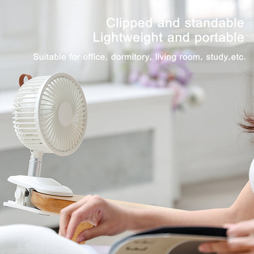 Rechargeable Clipped Air Conditioner Fan - HANBUN