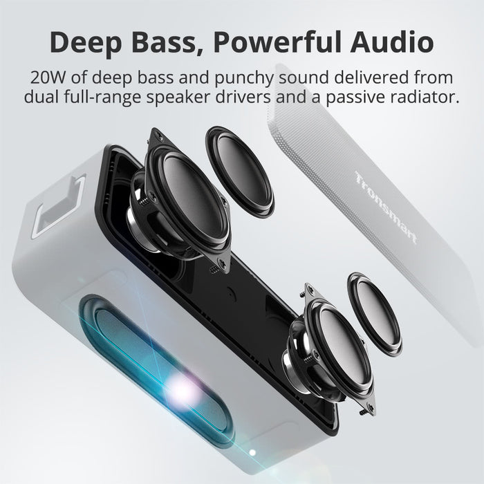 Waterproof IPX7 Bluetooth 5.0 Speakers - HANBUN
