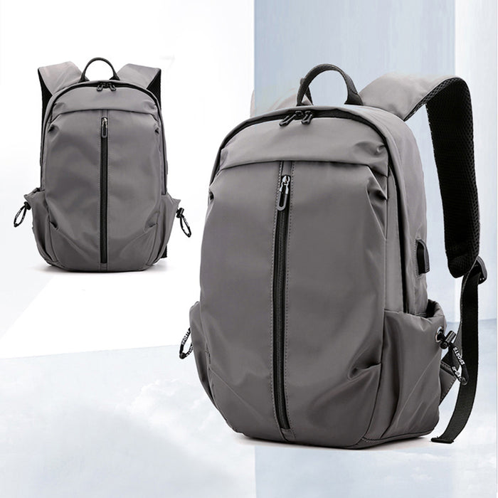USB Backpack Men's Waterproof Travel Bag Fitness Men's Bag - HANBUN