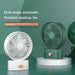 Summer Air Cooling Ventilator Auto Rotation 3 Adjustable Wind-gear - HANBUN