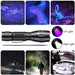 Ultraviolet Purple LED Flashlight - HANBUN