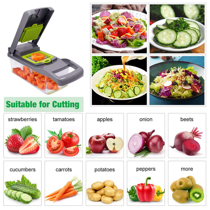 Vegetable Cutter Multifunctional Peeler Slicer - HANBUN
