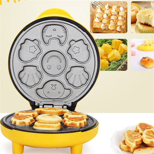 Waffle Machine Kitchen Appliances Double Bread Machine Baking Machine - HANBUN