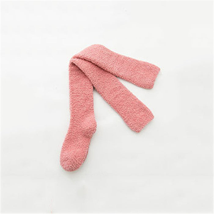 Thick Coral Fleece Socks High Socks - HANBUN