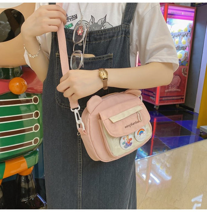 Women's Cute Small Shoulder Bag - HANBUN