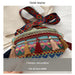 Waist Bag Chest Bag Tassel Decorated with Colorful Waist Bag - HANBUN