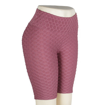 Sport Pocket Slim Fit High Waist Shorts - HANBUN
