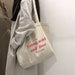 Canvas Handbags Casual Large Capacity Shopping Bags - HANBUN