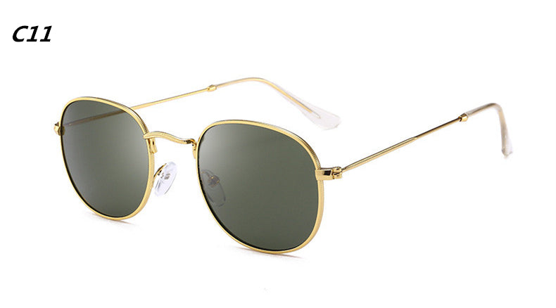 Vintage Round Sunglasses - HANBUN