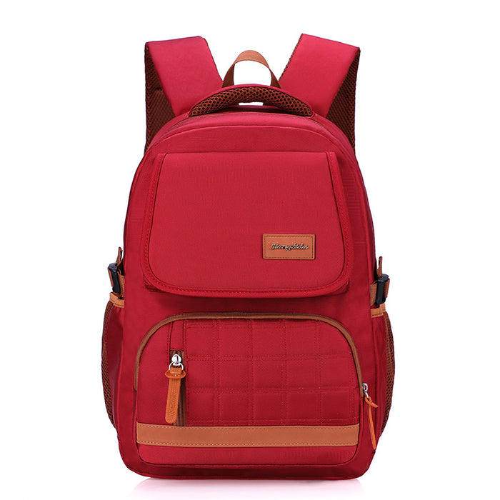 Zipper Large Capacity Backpack - HANBUN