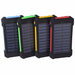 Waterproof Portable Solar Powered Phone Battery Charger  20000mAh