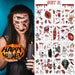 Halloween prank makeup temporary tattoo - HANBUN