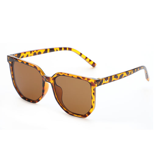 2302-Leopard Sunglasses Tea Lens CF140041 - HANBUN