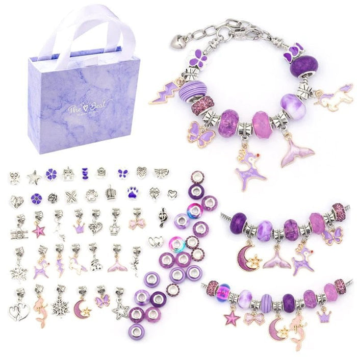 (🔥2022 Summer Hot Sale - 48% OFF) DIY Crystal Bracelet Set- Buy 2 Get EXTRA 10% OFF & FREE SHIPPING - HANBUN