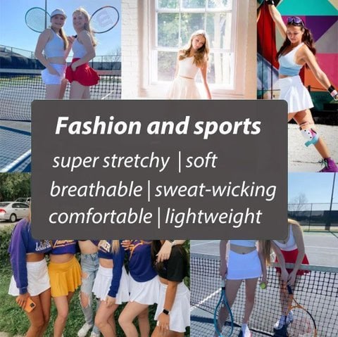 🧊Summer hot sale🧊Fashion Women’s Quick-Dry Tennis Pant-Skirts with Pockets - HANBUN