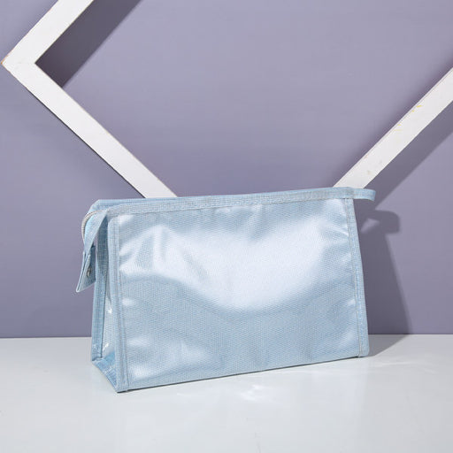 High Quality Shiny Trapezoidal Cosmetic Bag - HANBUN