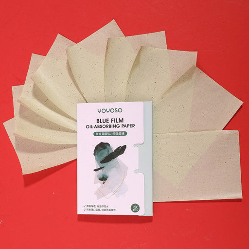 【Clearance】YOYOSO Rose Plant Extract Oil-absorbing Pure Wood Pulp Facial Paper 120 Pieces YYS647 - HANBUN