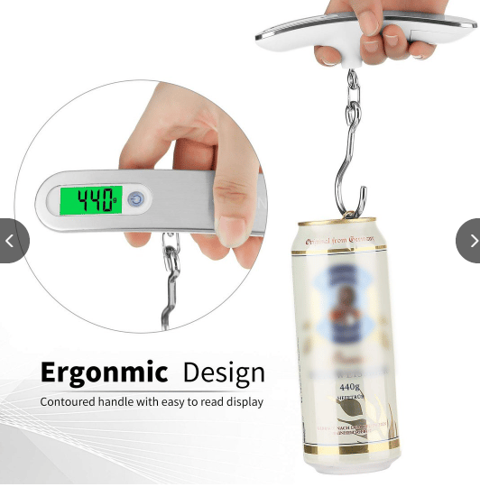 🔥LAST DAY 48% OFF🔥Portable Electronic Hook Scale with Strong Nylon Strap - HANBUN