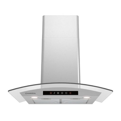 [US STOCK]CIARRA 30 Inch Smart Wall Mount Canopy Range Hood With Alexa And Google Home Voice Control CAS75502W-OW - HANBUN