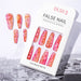 Coverage Fake Nails Patch Wearable Nail Manicure - HANBUN