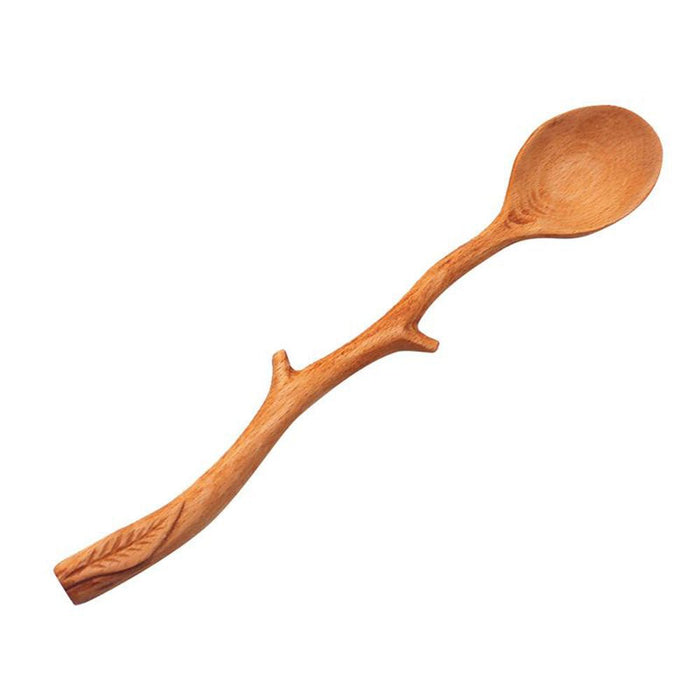 Creative Beech Wood Spoon Tableware - HANBUN