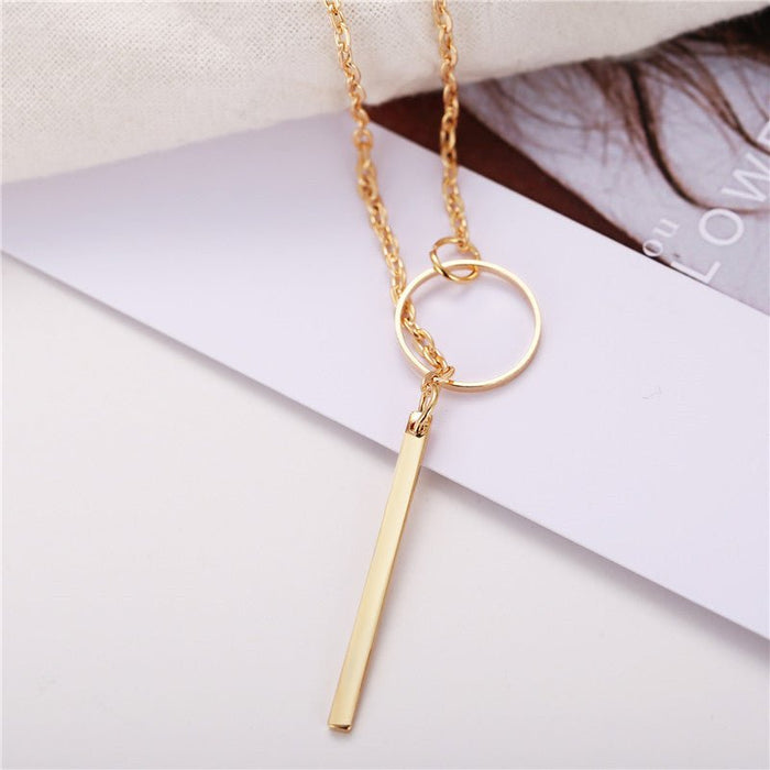 Cross Hanging Necklace for Women - HANBUN