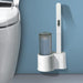 Disposable Toilet Brush 12 Packs Disposable Cleaning Fluid - HANBUN