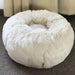 Dog Bed Sofa Round Plush Mat For Dogs 80cm - HANBUN