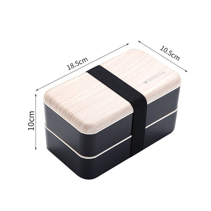 Double Layer Lunch Box Kitchen Supplies - HANBUN