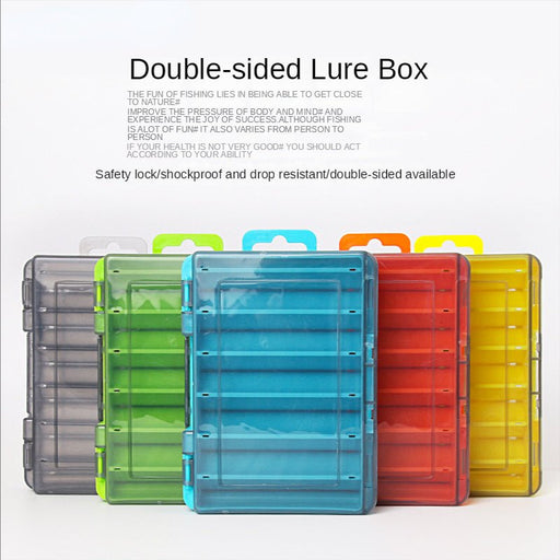 Double Sided Plastic Fishing Box - HANBUN