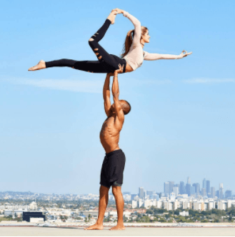 European and American yoga gym pant
