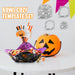 Halloween Candy Bowl Sewing Template Cutting Ruler (With Instructions) - HANBUN