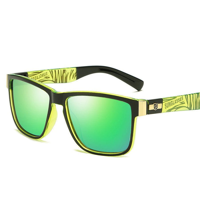 Classic Square Sports Sunglasses - HANBUN