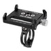 
[US Stock] GUB Mountian Bike Universal Adjustable Bicycle Cell Phone GPS  Cradle Clamp